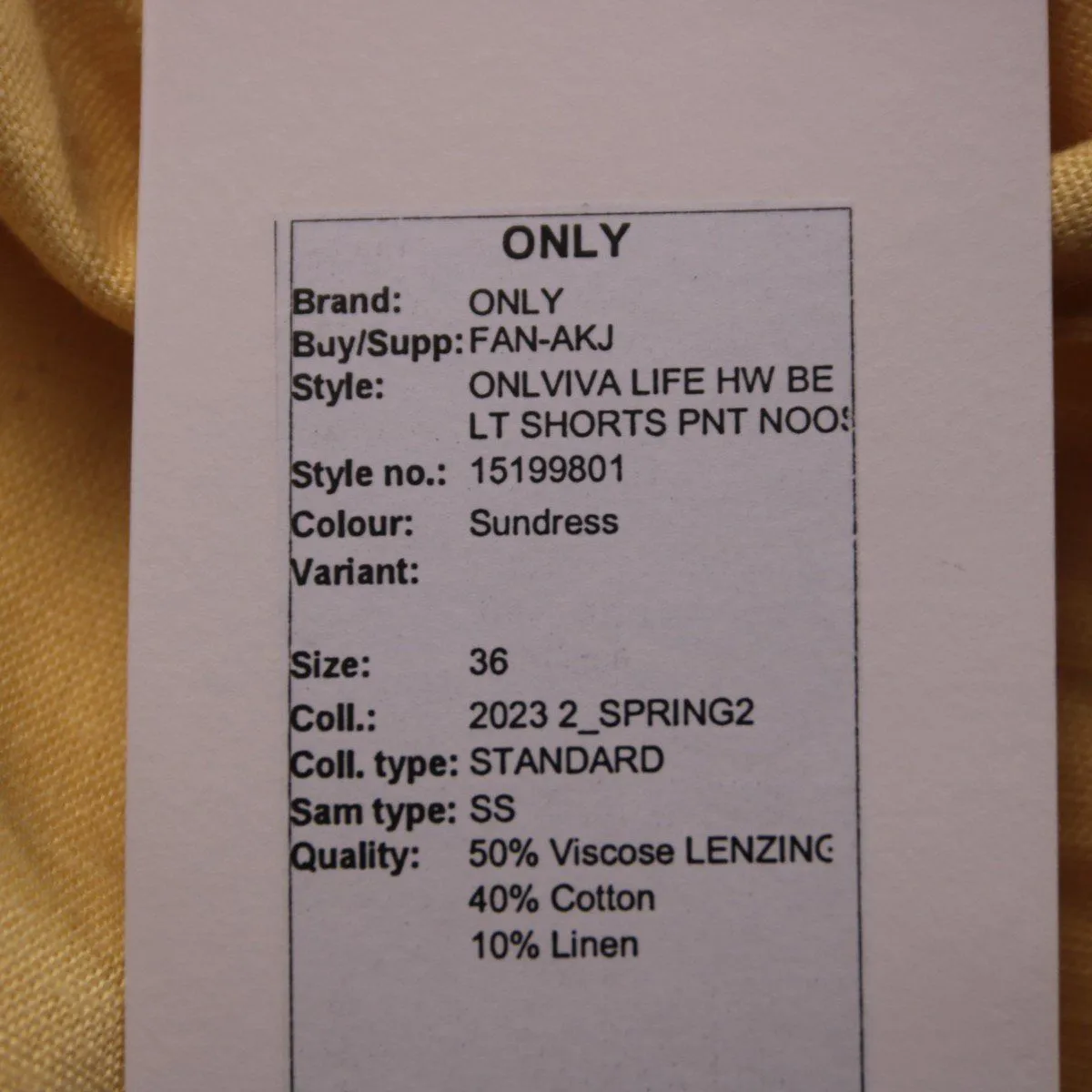 шорты Only
